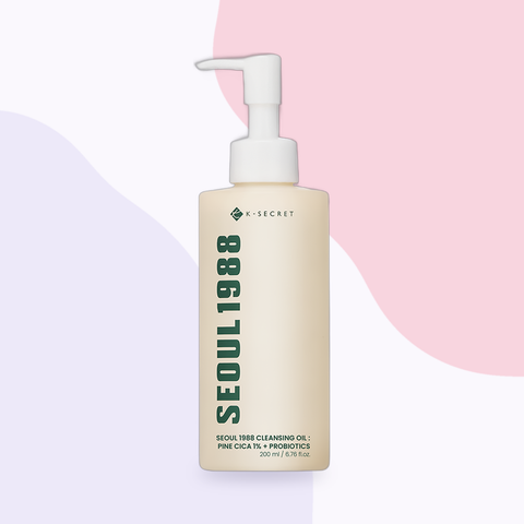 K-SECRET SEOUL 1988 Cleansing Oil Pine Cica 1% + Probiotics 200 ml