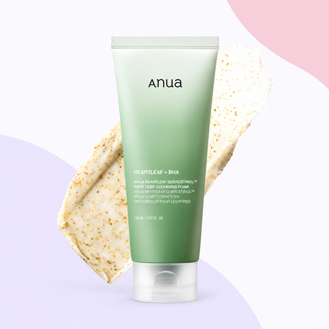 ANUA Heartleaf Quercetinol Pore Deep Cleansing Foam