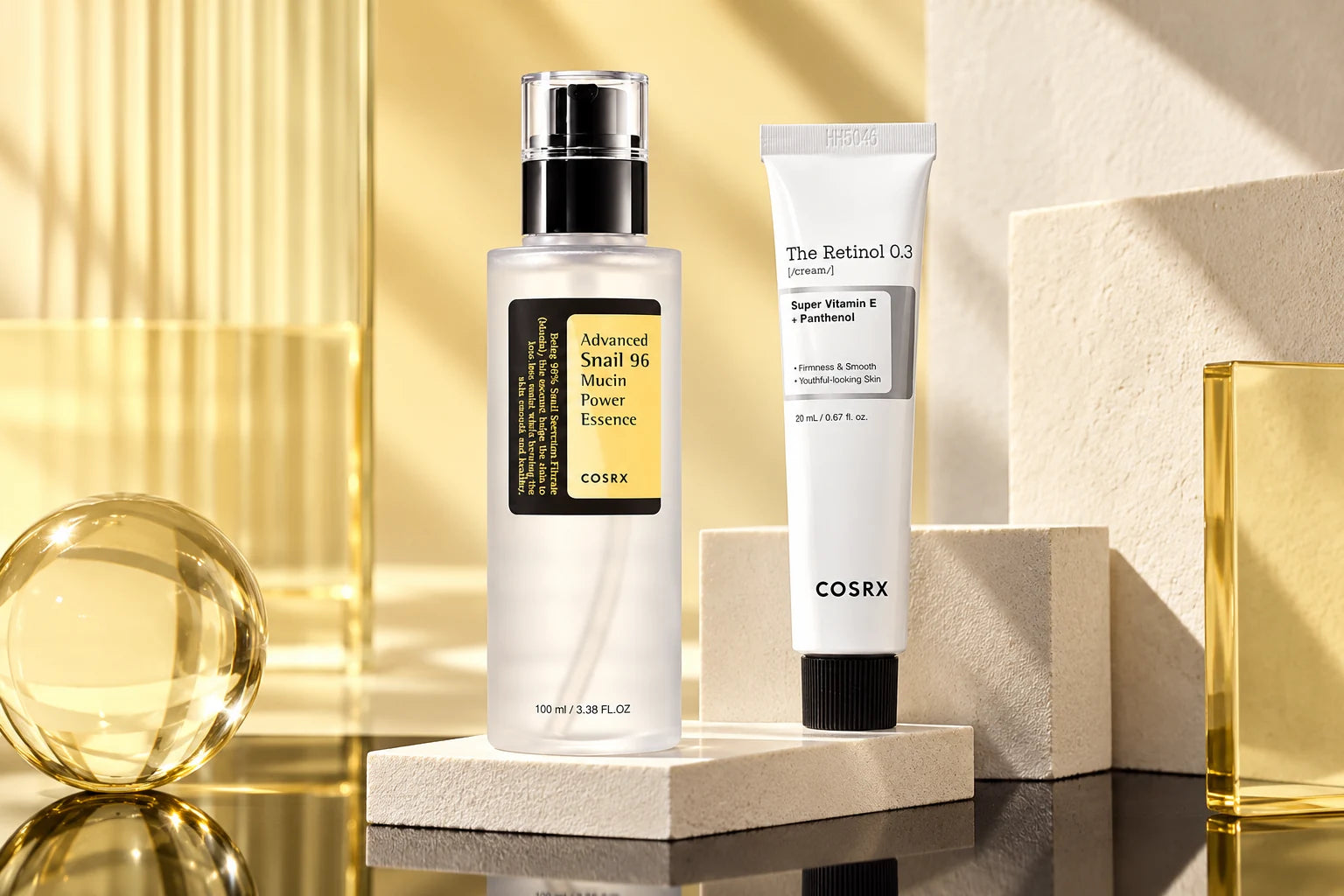 COSRX: wybrane produkty we własnym świecie marki.