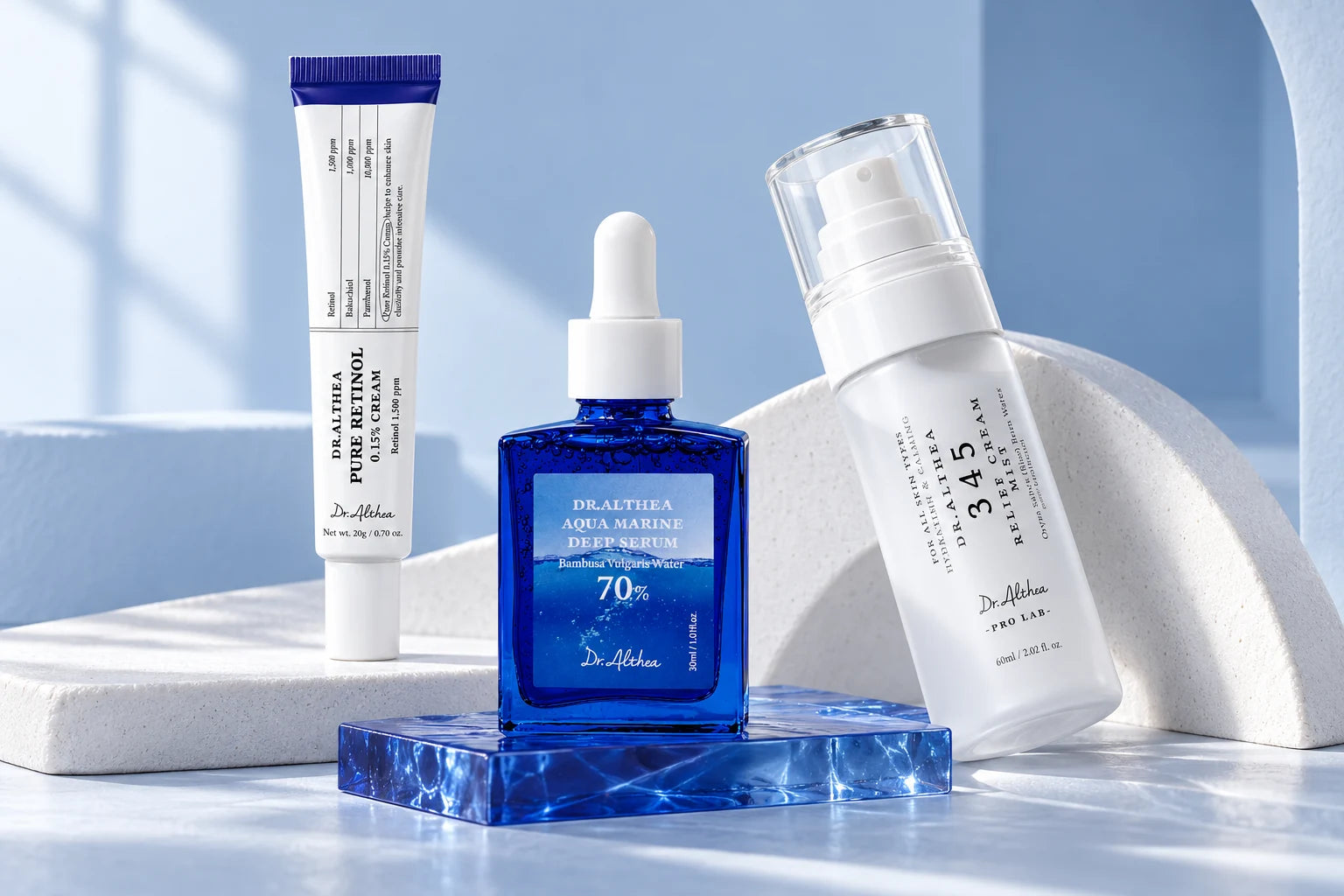 Dr. Althea: utvalgte produkter i et eget merkeunivers.