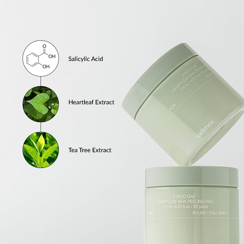 Celimax Ji Woo Gae Heartleaf BHA Peeling Pad