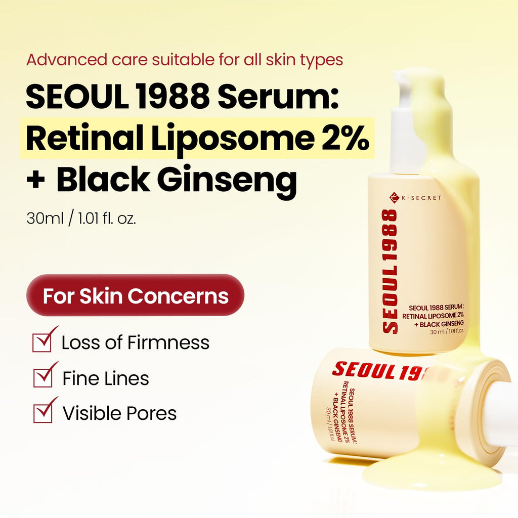 K-Secret Seoul 1988 Serum - Black Ginseng & Retinal Liposome 2 %