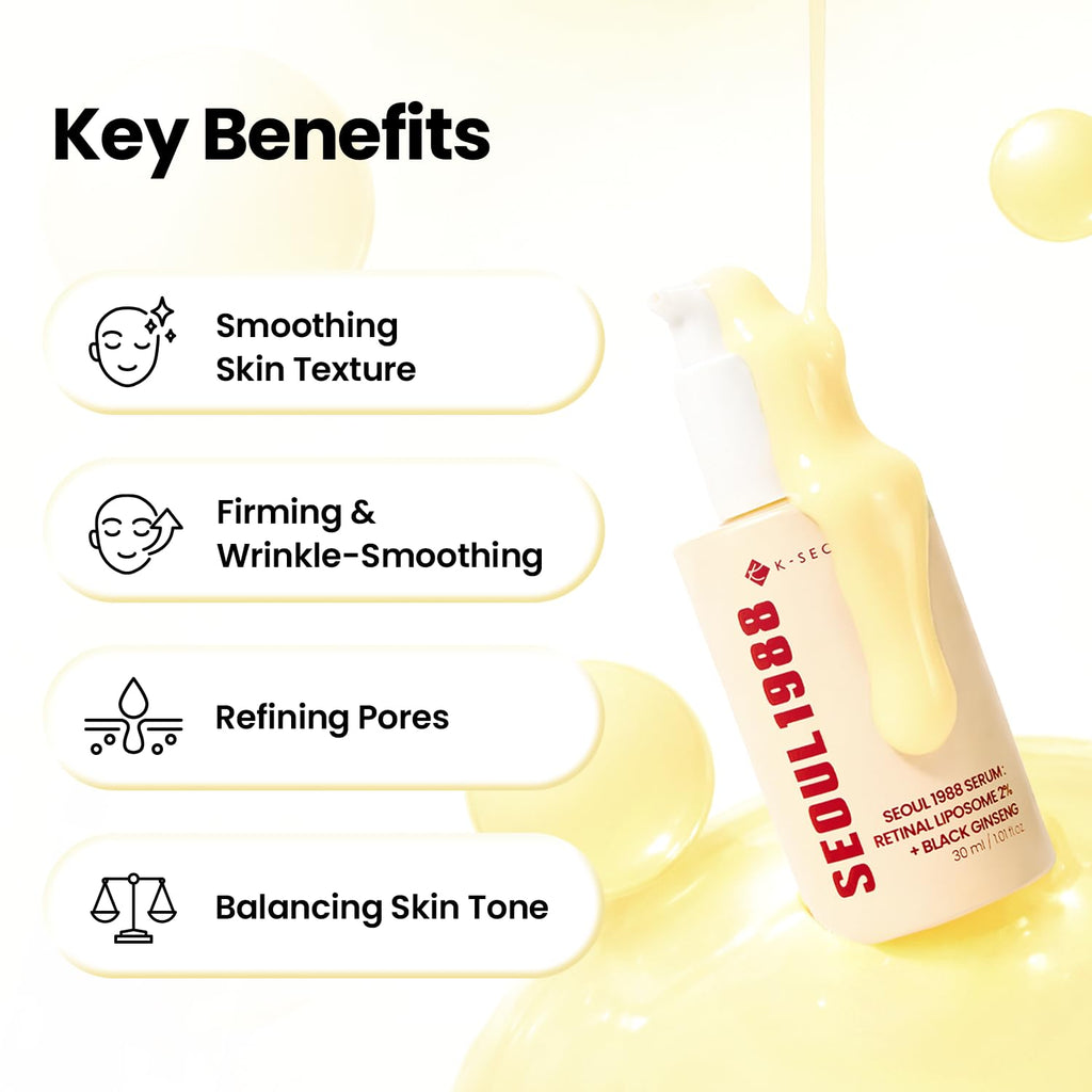 K-Secret Seoul 1988 Serum - Black Ginseng & Retinal Liposome 2 %