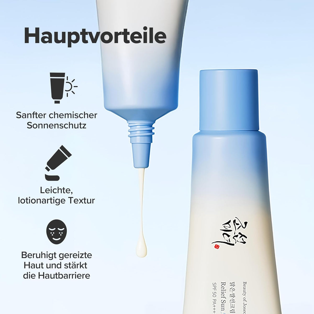 Beauty of Joseon Relief Sun Aqua-Fresh: Rice + B5 SPF 50+ PA++++
