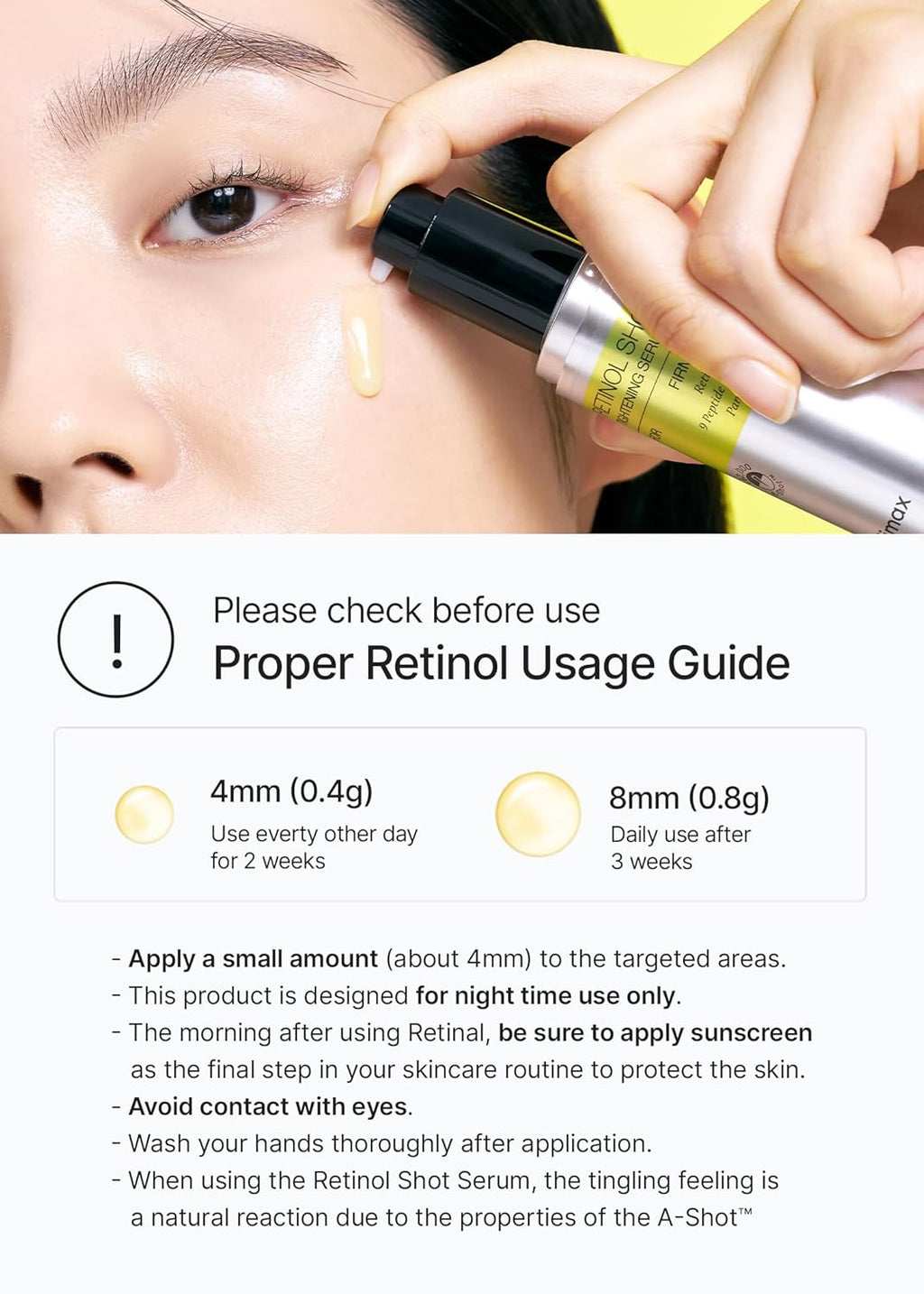Celimax The Vita-A Retinol Shot Tightening Serum