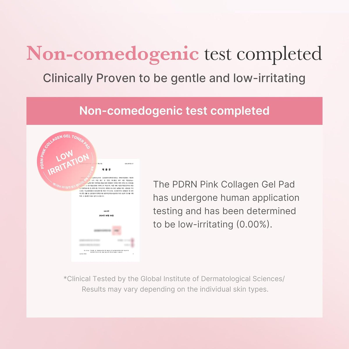 PDRN Pink Collagen Toning Gel Toner Pad