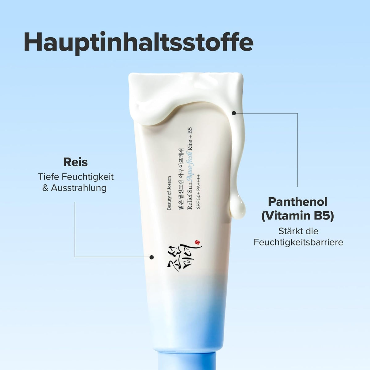 Beauty of Joseon Relief Sun Aqua-Fresh: Rice + B5 SPF 50+ PA++++