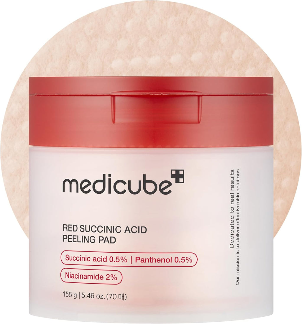 Medicube Red Succinic Peeling Pads