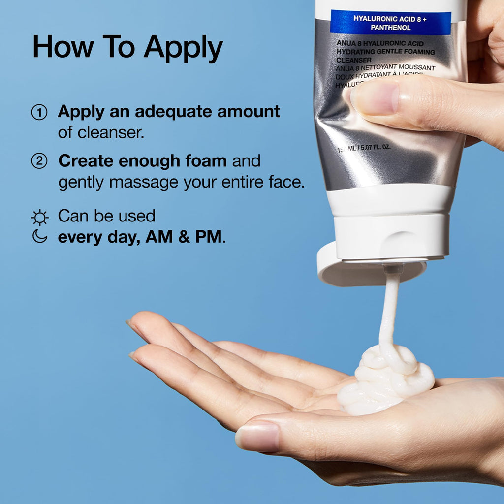 ANUA Hydrating Gentle Foaming Cleanser 150ml