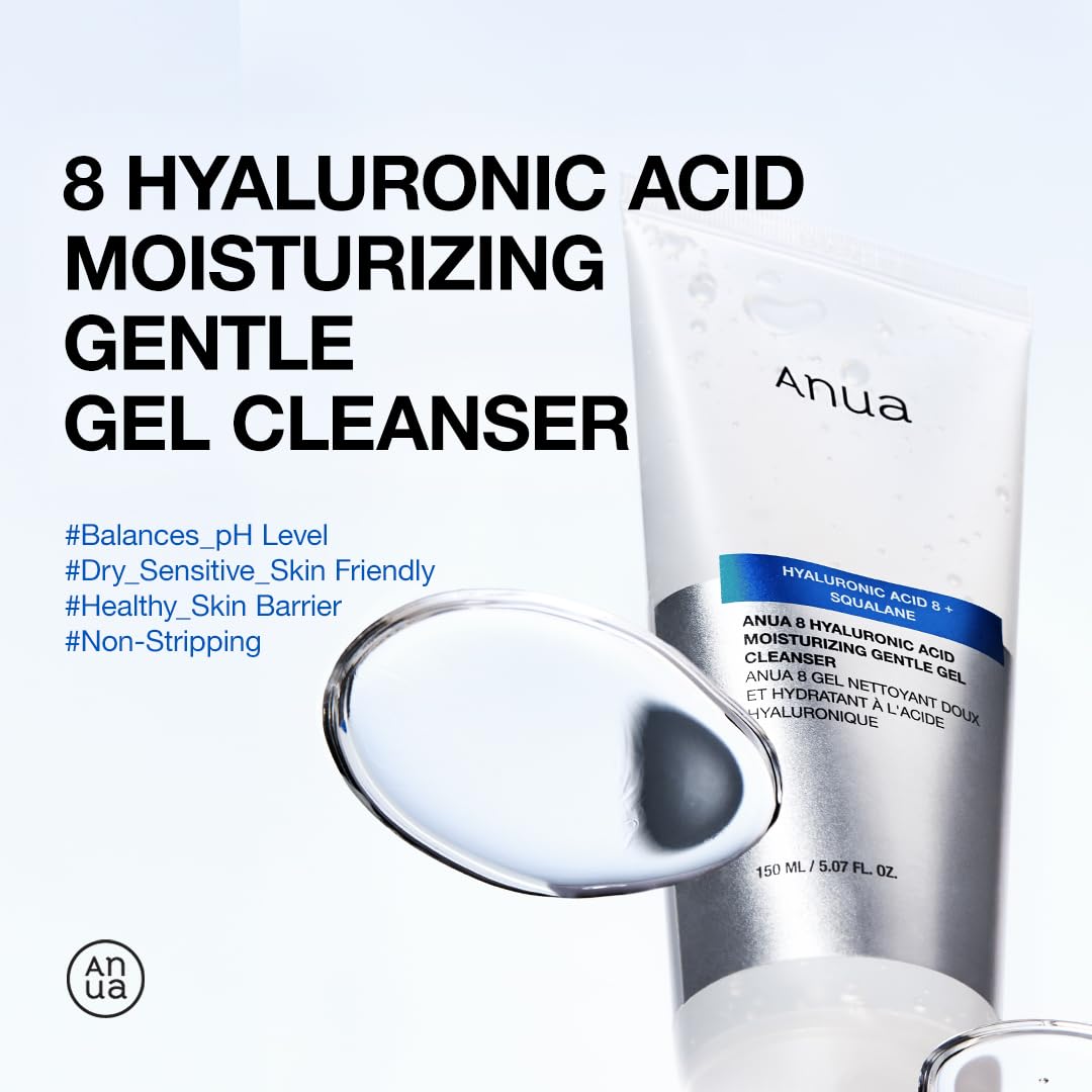 ANUA Moisturizing Gentle Gel Cleanser 150ml
