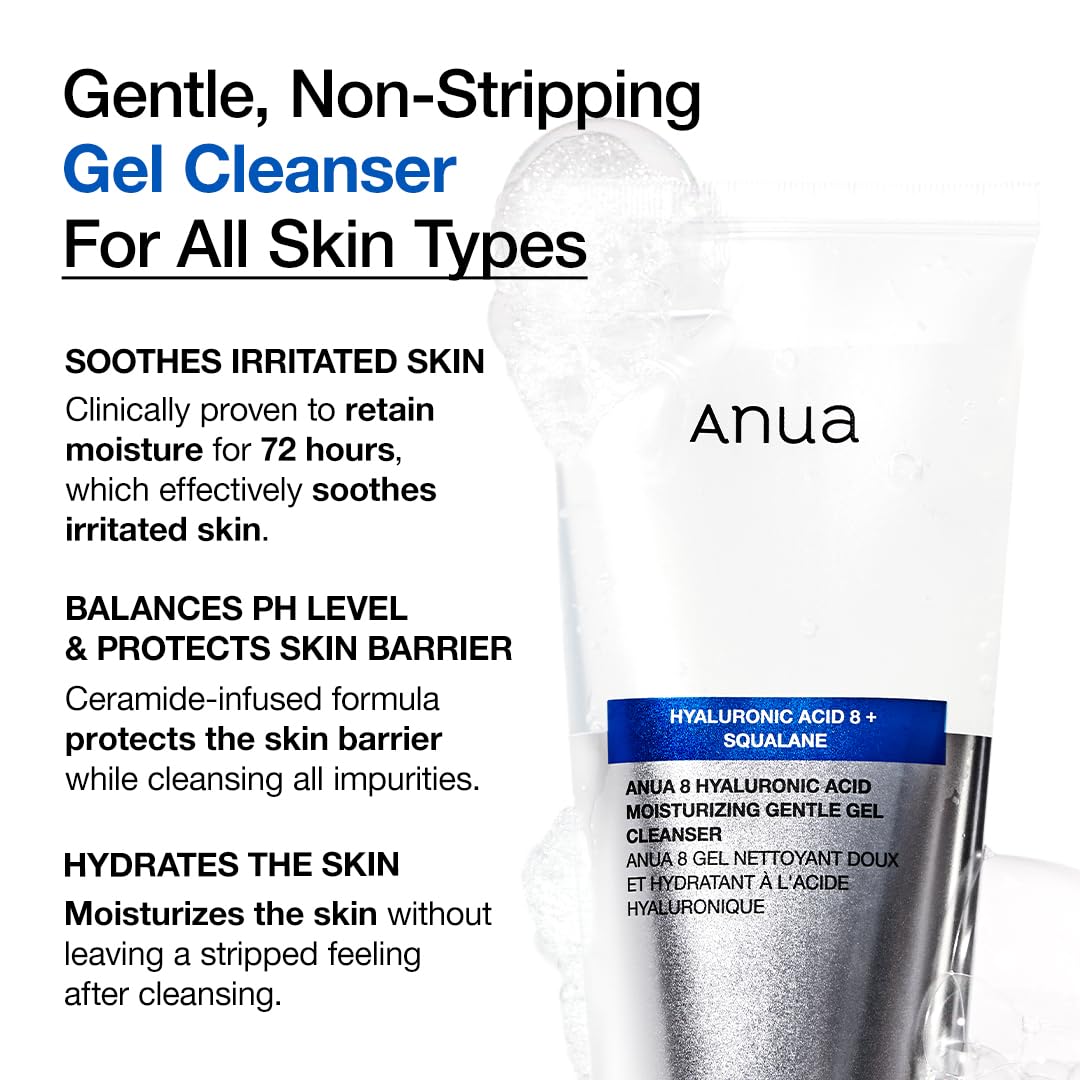 ANUA Moisturizing Gentle Gel Cleanser 150ml