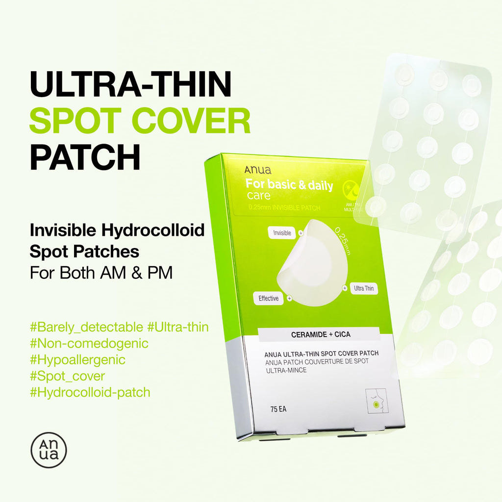 ANUA Ultra-Thin Spot Cover Patch, 2 Sizes