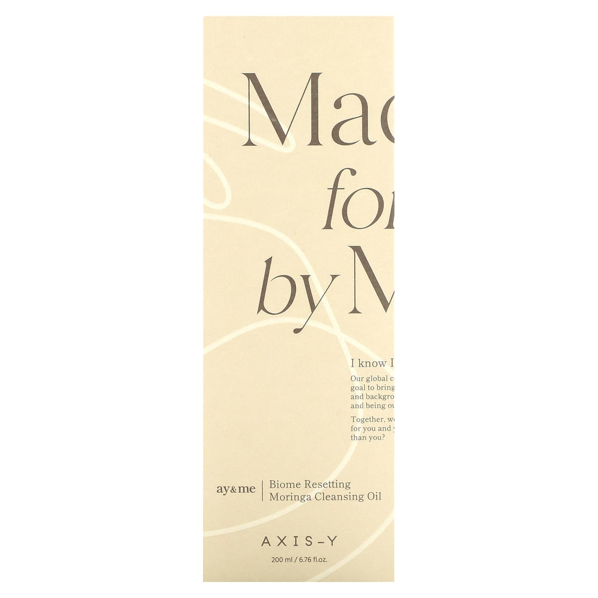 AXIS-Y Biome Resetting Moringa Cleansing Oil 200ml