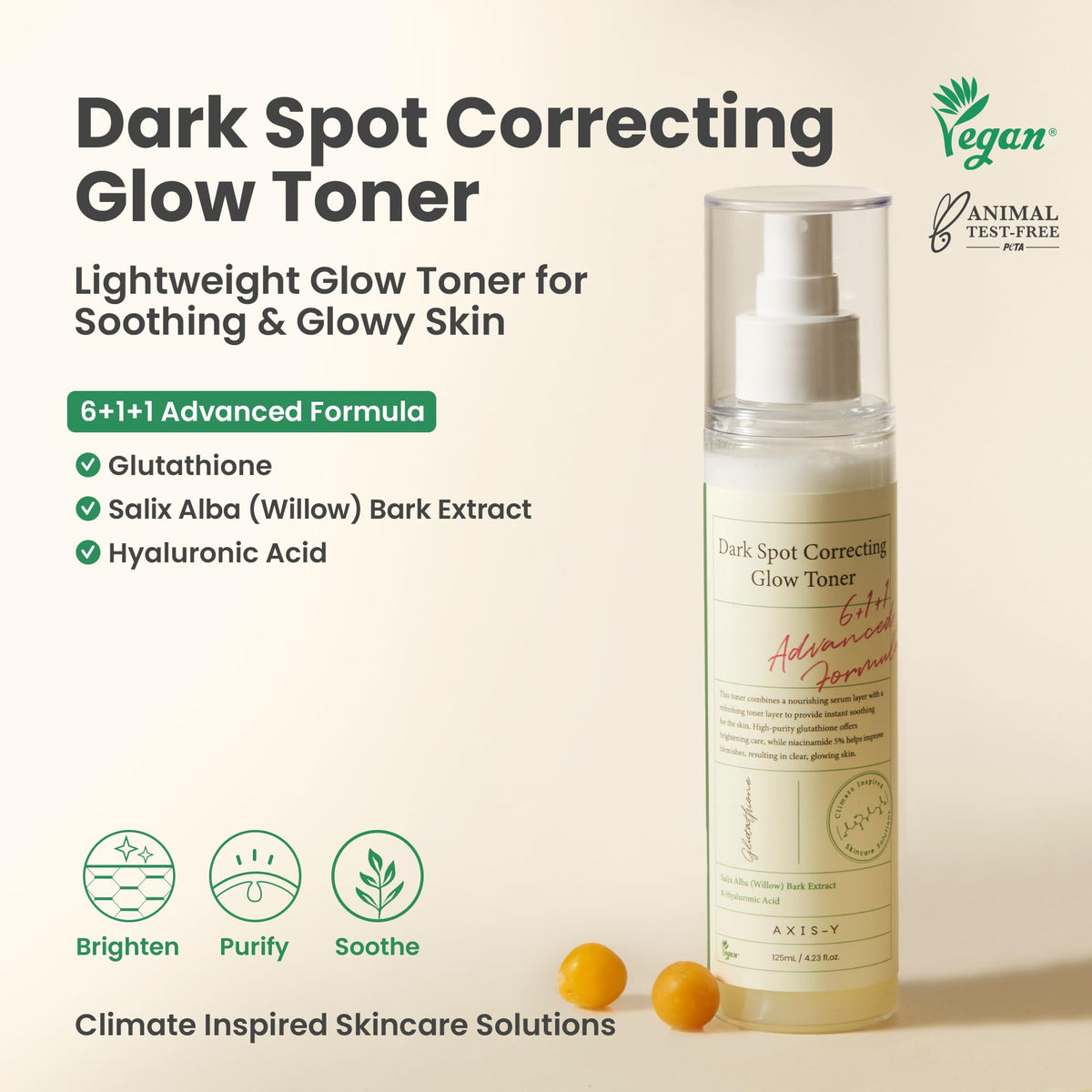 AXIS-Y Dark Spot Correcting Glow Toner 125ml