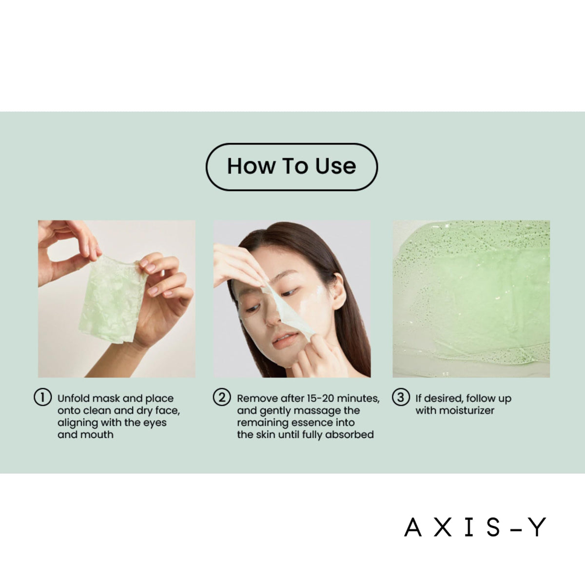 AXIS-Y Mugwort Green Vital Energy Complex Sheet Mask