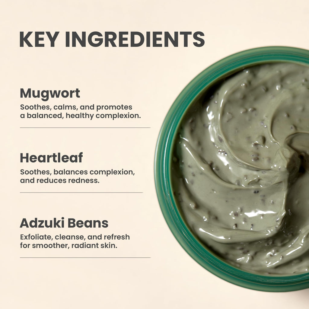 AXIS-Y Mugwort Pore Clarifying Wash Off Pack 100g
