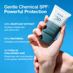 Anua Heartleaf Silky Moisture Mild Sunscreen 50ml