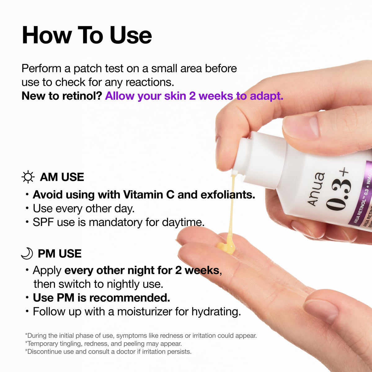 Anua Retinol Serum for Anti-Aging 30ml