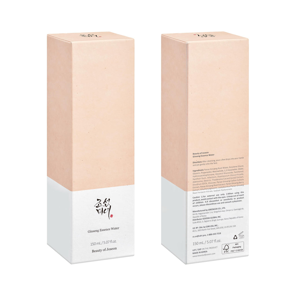 Beauty of Joseon Ginseng Essence Water Hydrating Face Toner 150 ml