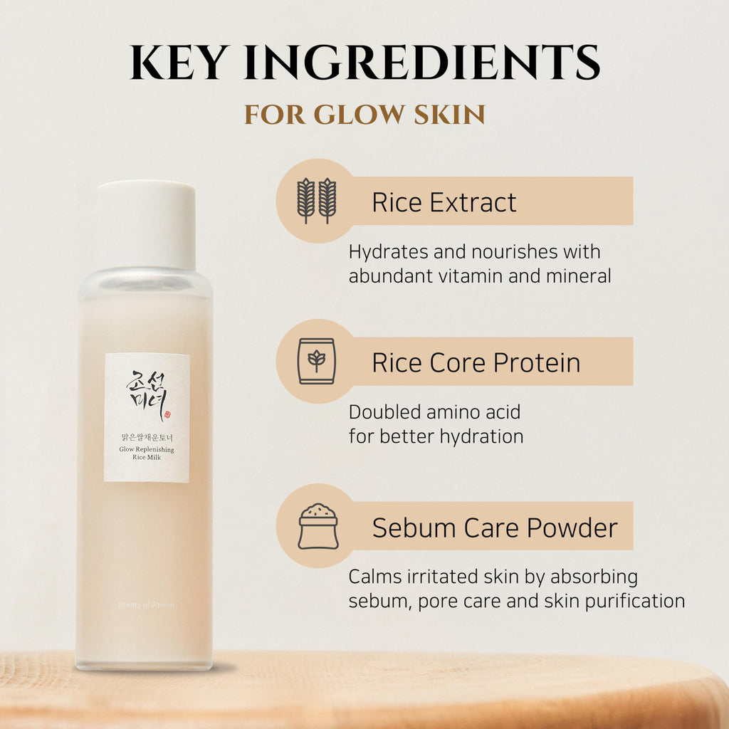 Beauty of Joseon Glow Replenishing Rice Facial Sebum Toner 150 ml