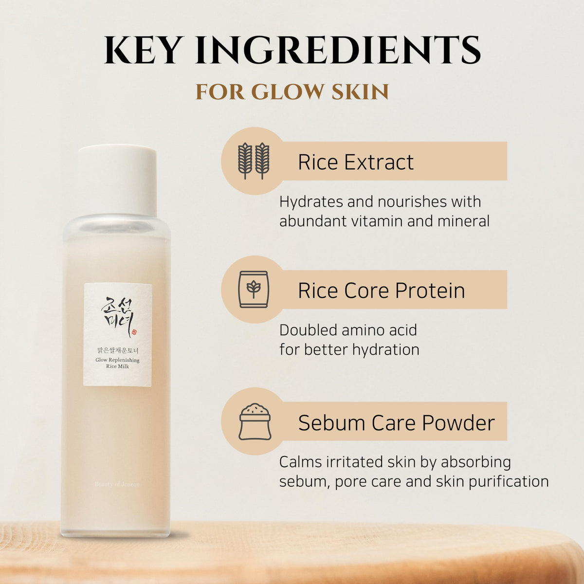 Beauty of Joseon Glow Replenishing Rice Facial Sebum Toner 150 ml
