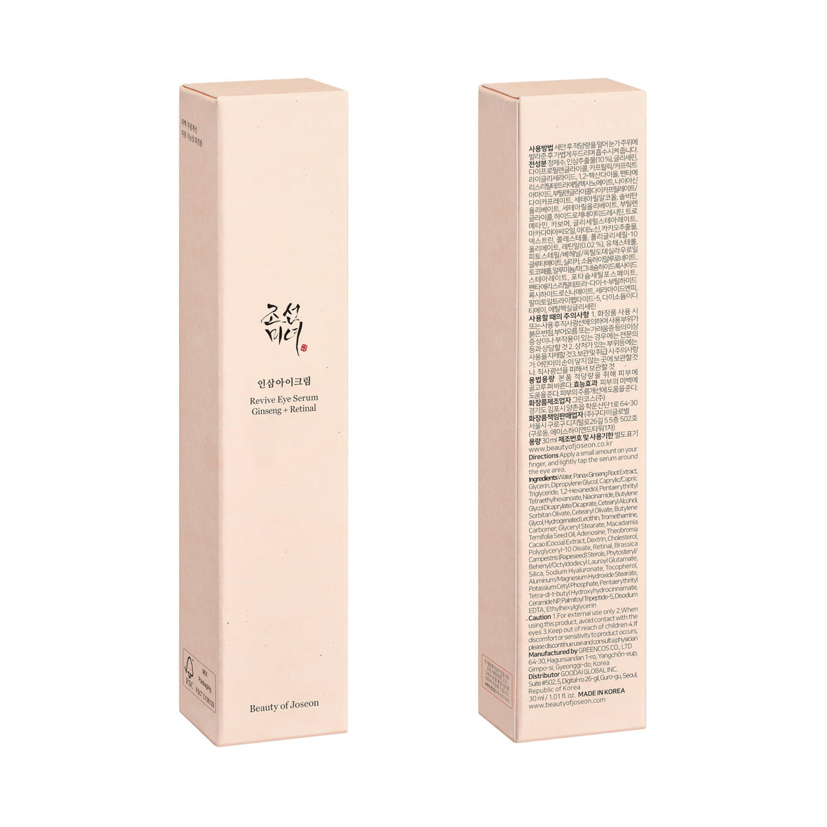Beauty of Joseon Revive Eye Serum 30 ml