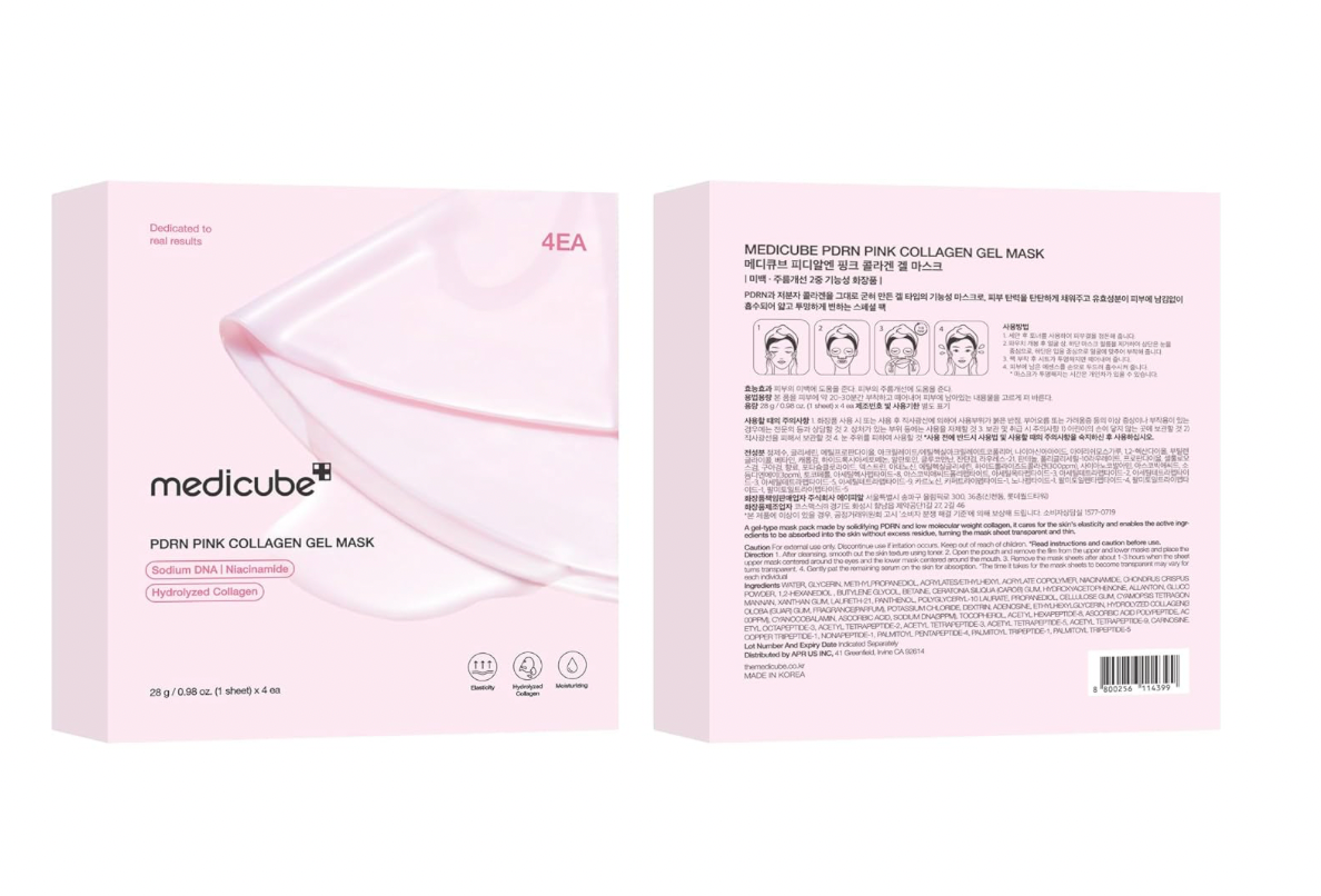 Medicube Salmon DNA PDRN Pink Collagen Jelly Gel Mask