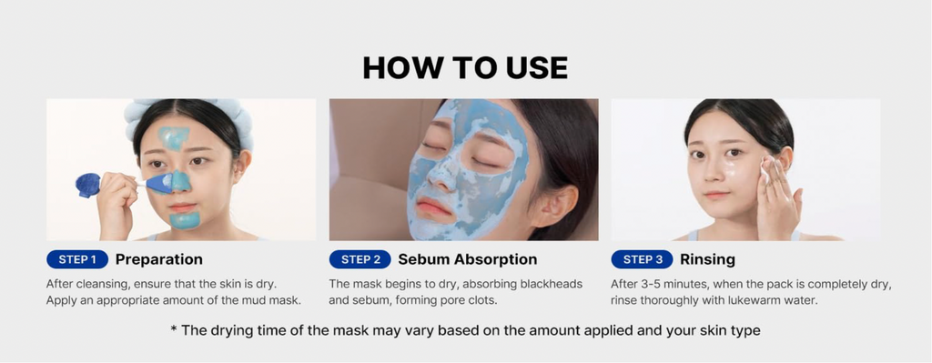 medicube Zero Pore Blackhead Mud Facial Mask 100g