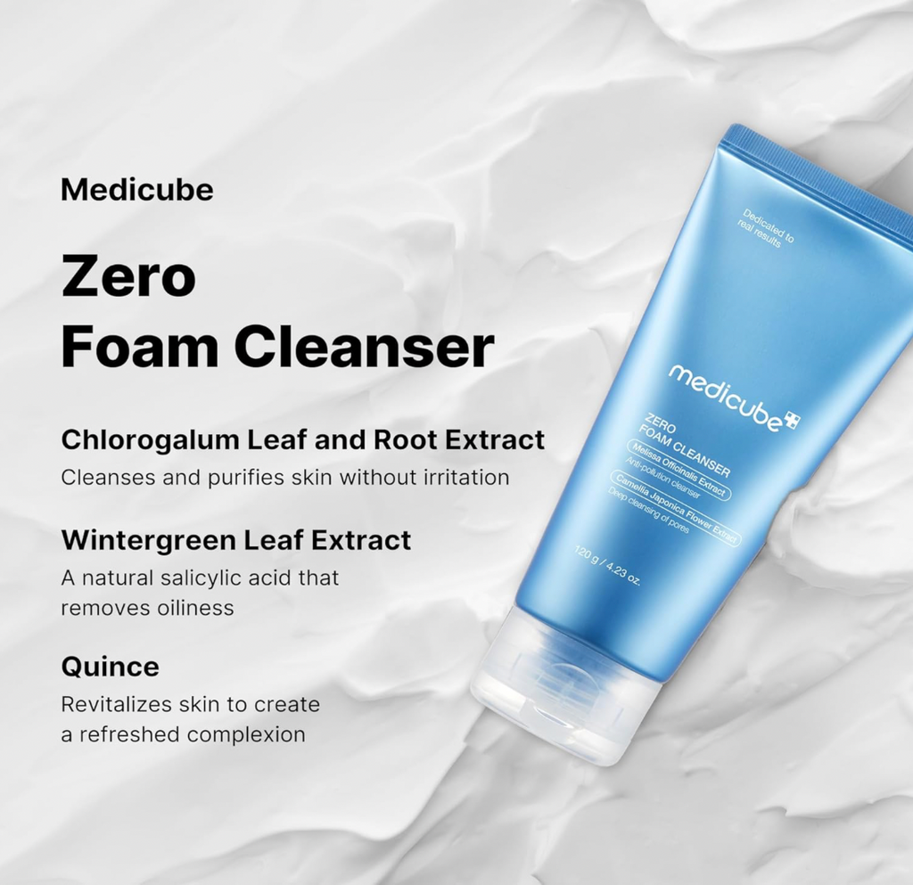 medicube Zero Foam Cleanser for Sensitive Skin 120g