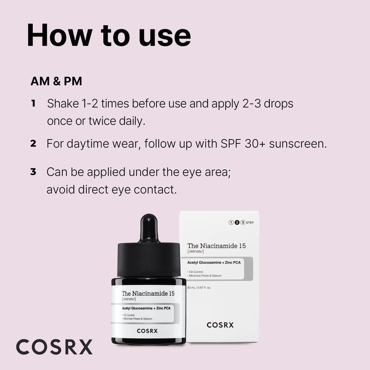 COSRX 15% Niacinamide Face Serum 20ml