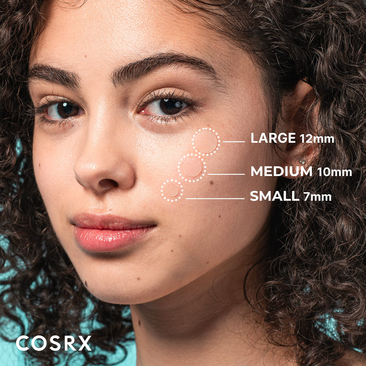 COSRX Acne Pimple Patch Absorbing Hydrocolloid Original 3 Size Patches