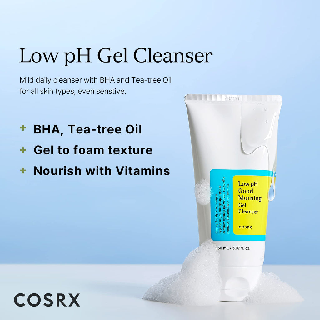 COSRX Low pH Good Morning Gel Face Cleanser 150ml
