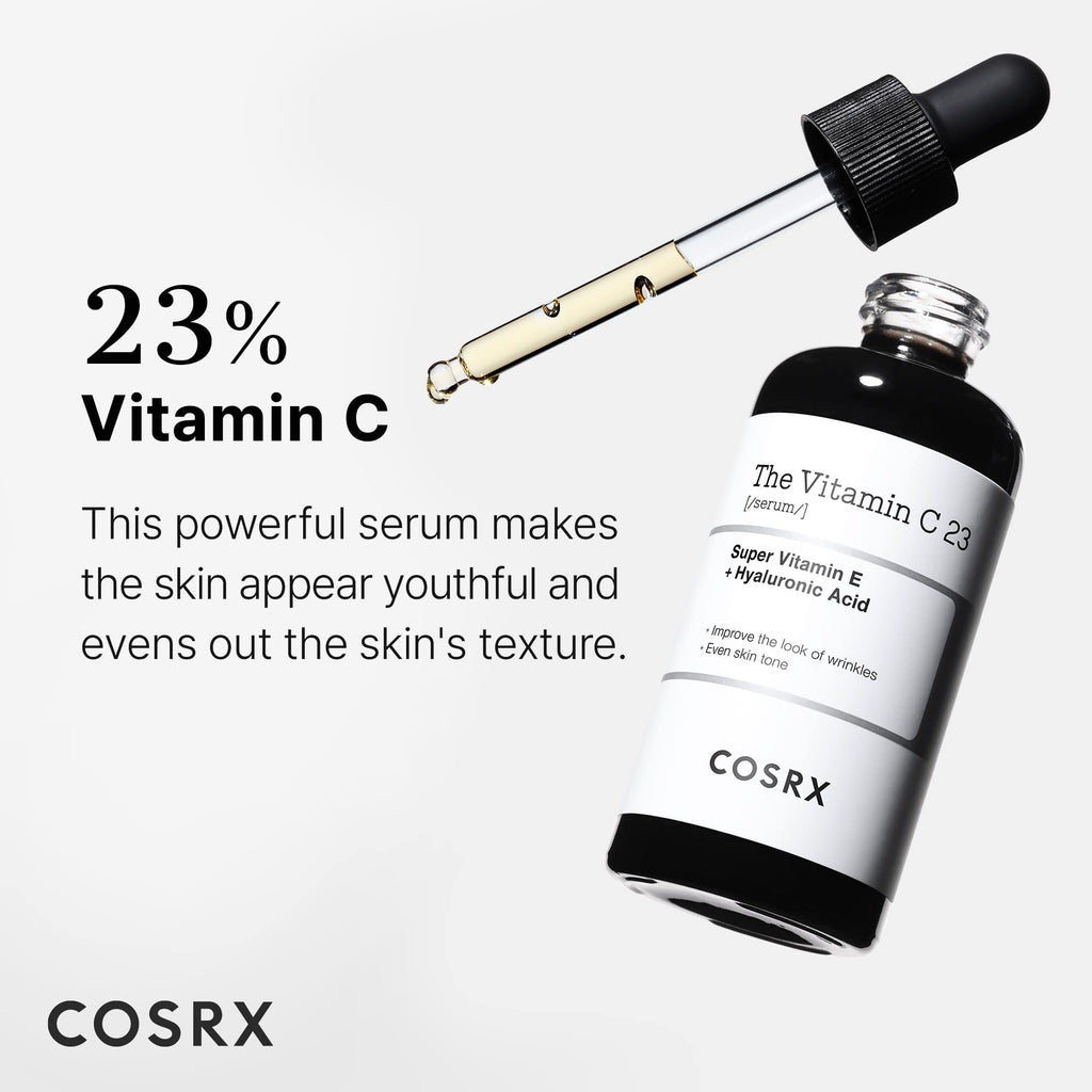 COSRX Pure Vitamin C 23% Serum with Vitamin E & Hyaluronic Acid 20g