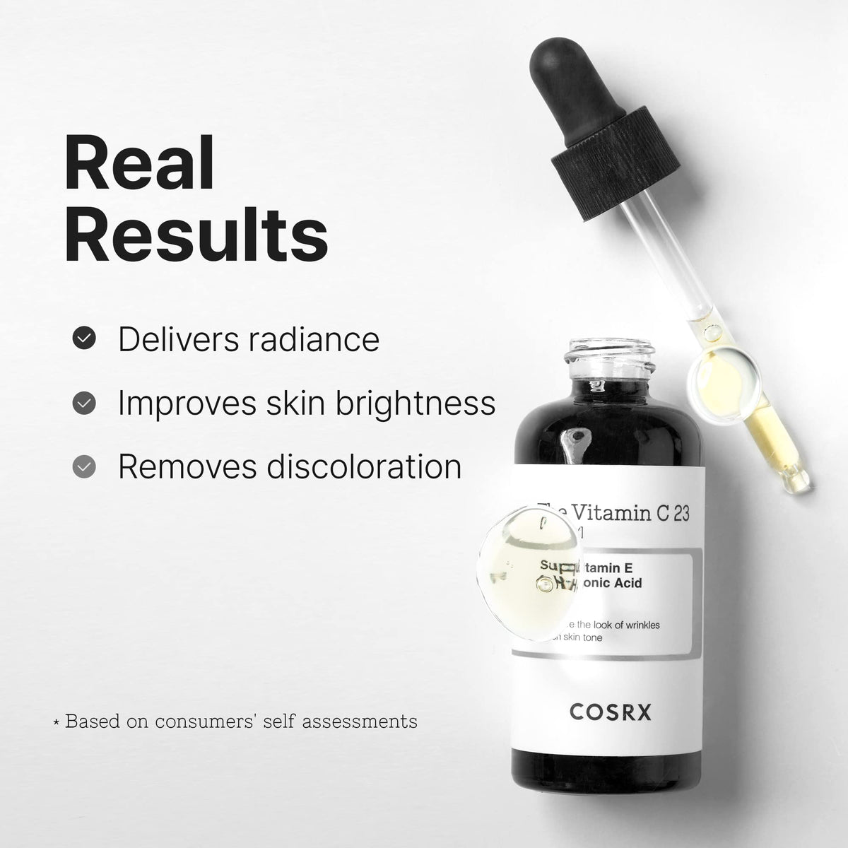 COSRX Pure Vitamin C 23% Serum with Vitamin E & Hyaluronic Acid 20g