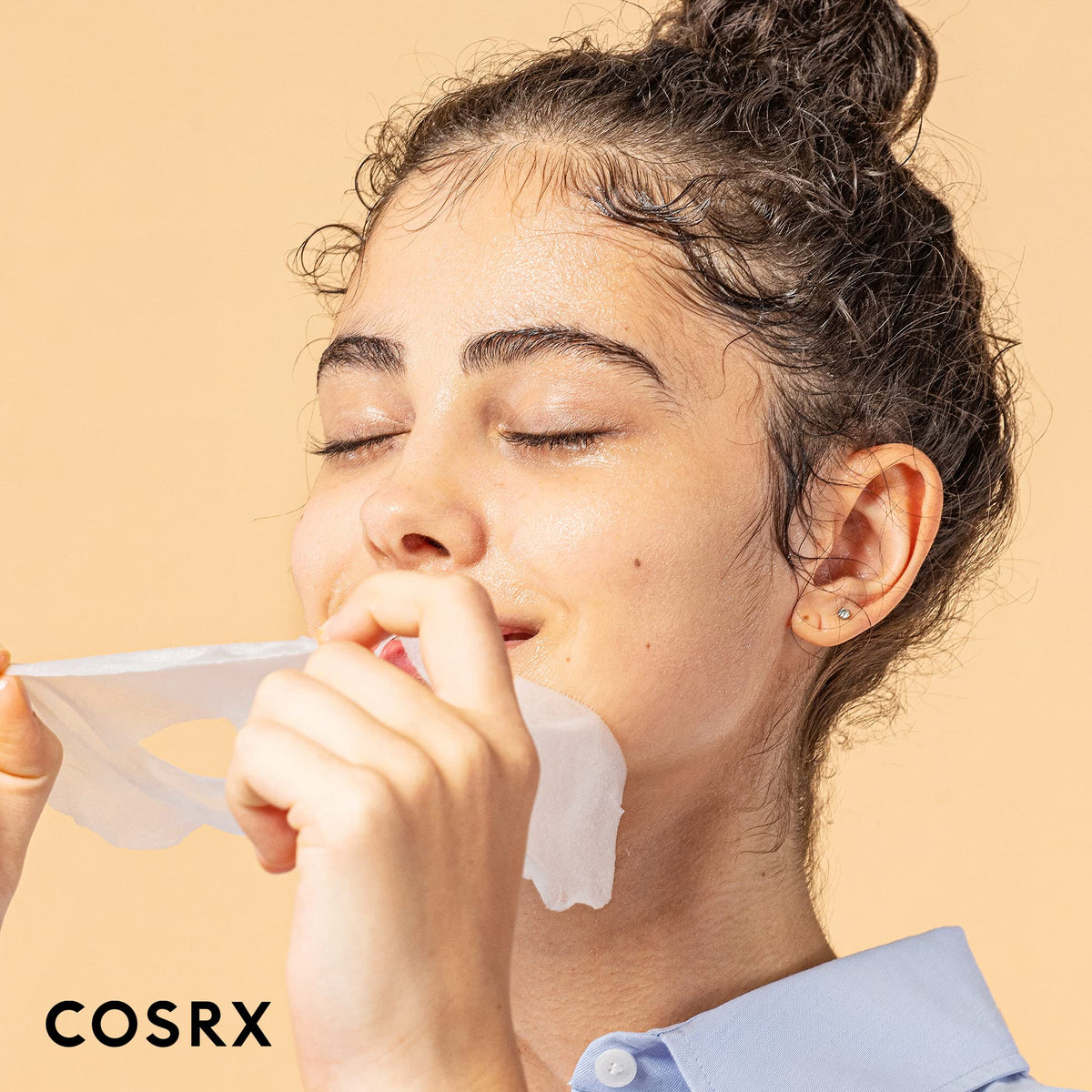 COSRX Snail Mucin Sheet Mask 10 EA with Snail Mucin Serum