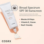 COSRX Vitamin E Vitalizing Face Sunscreen 50ml