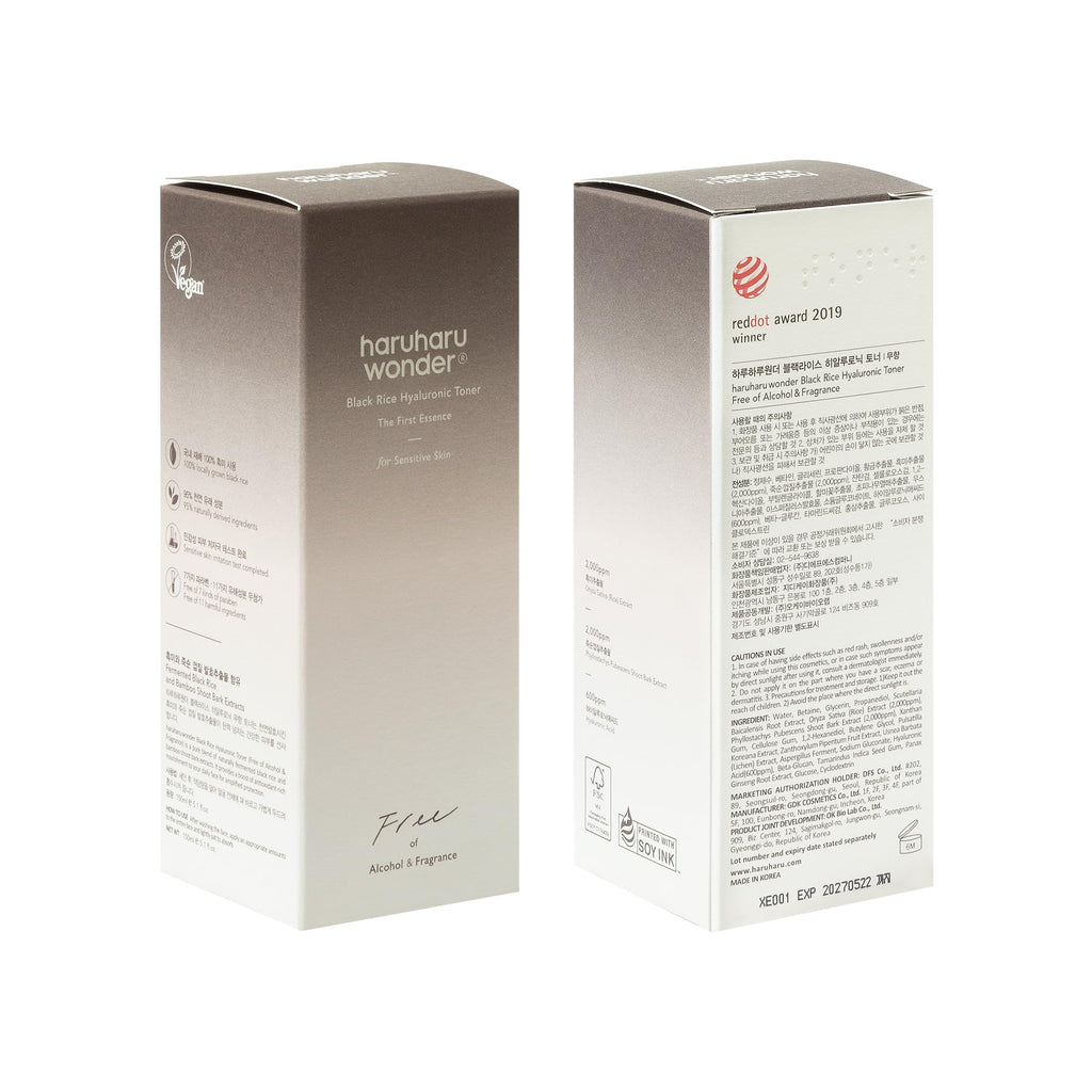 Haruharu Wonder Black Rice Hyaluronic Toner 150 ml
