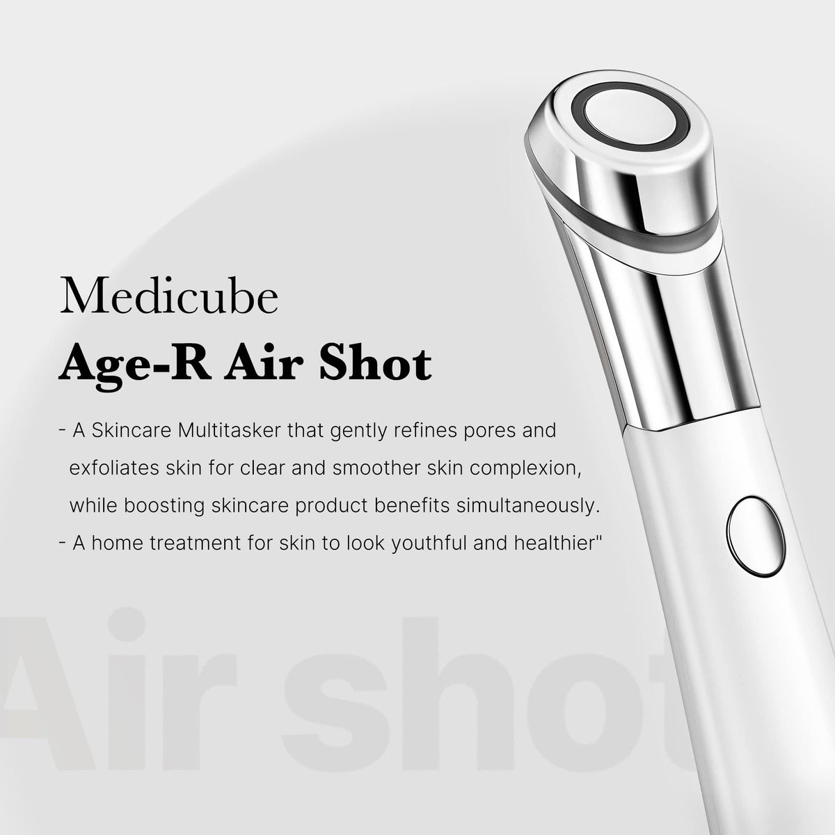 Medicube Age-R ATS Air Shot - Microneedling Skin Care Device for Pore Tightening
