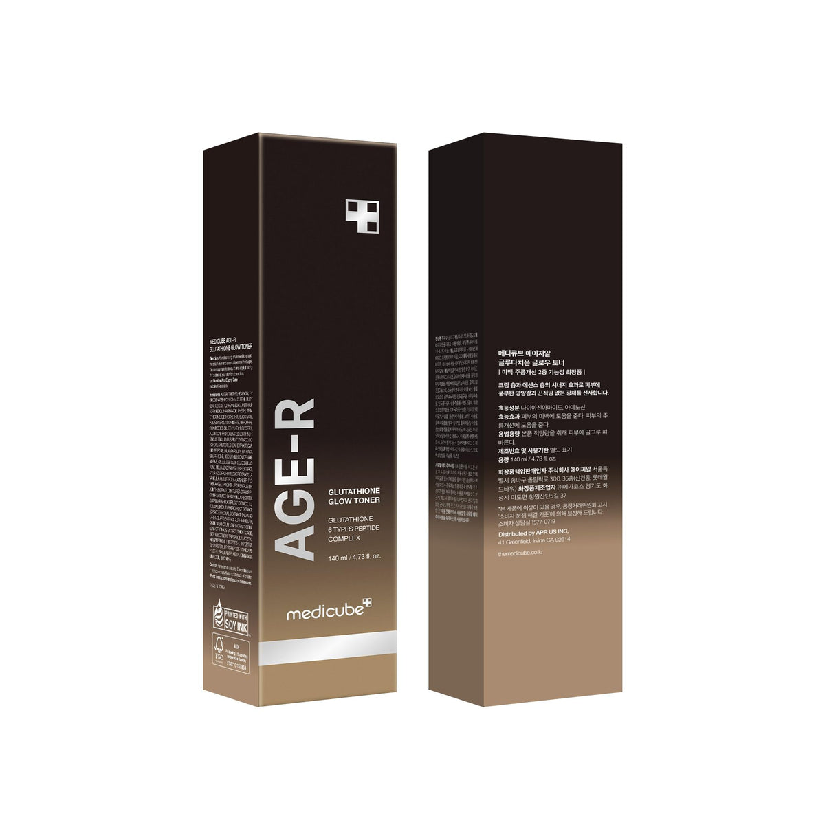 Medicube Age-R Glutathione Glow Milky Toner 140ml