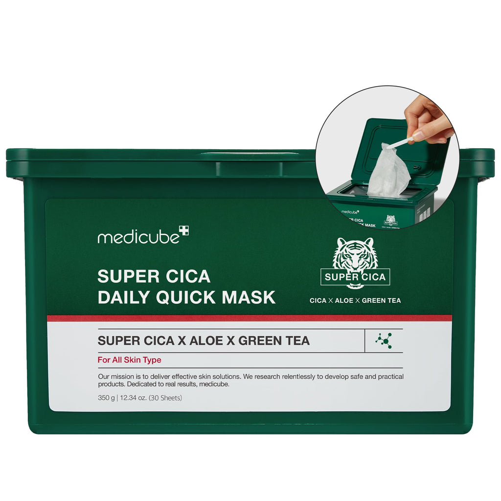 Medicube Super Cica Daily Quick Facial Masks