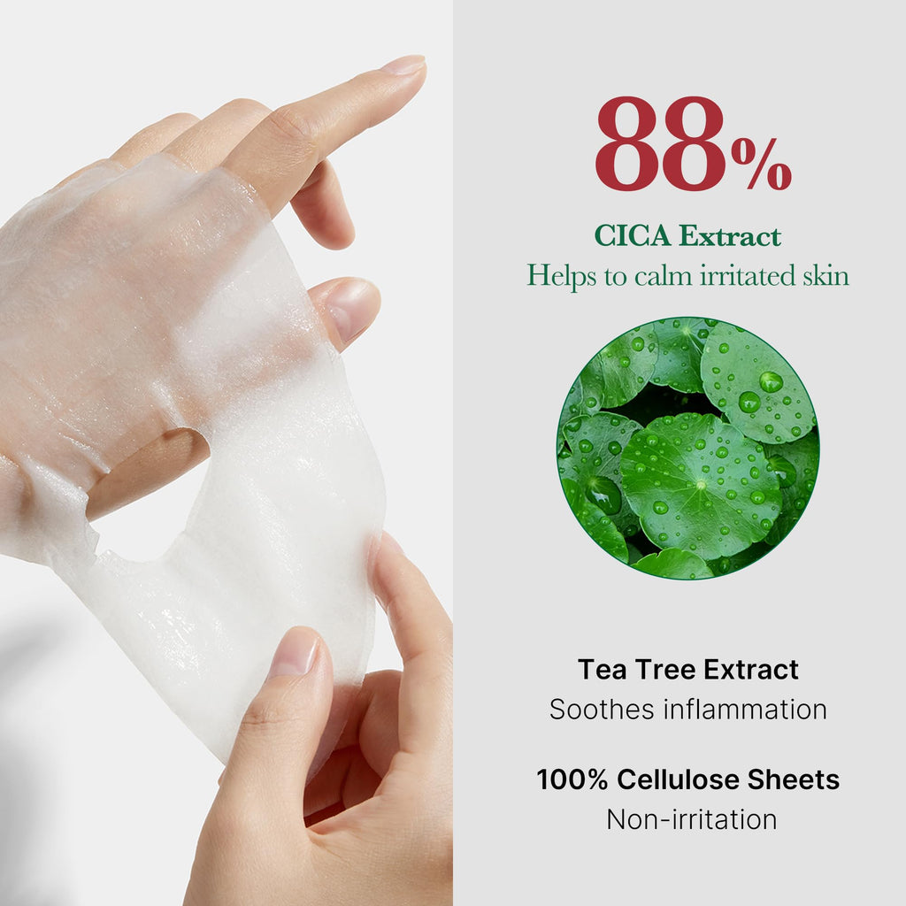 Medicube Super Cica Daily Quick Facial Masks