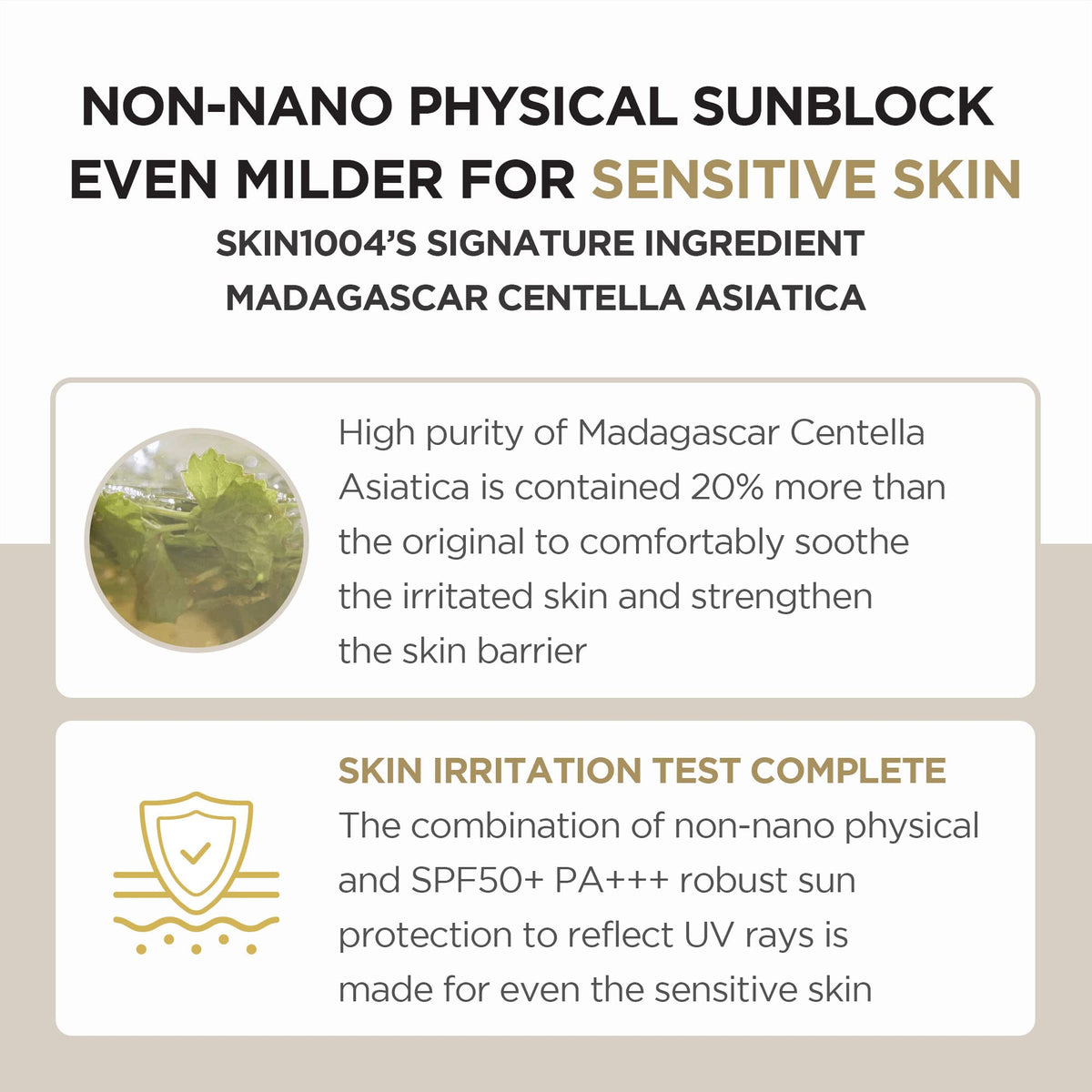 SKIN1004 Madagascar Centella Air-fit Suncream Plus 50ml