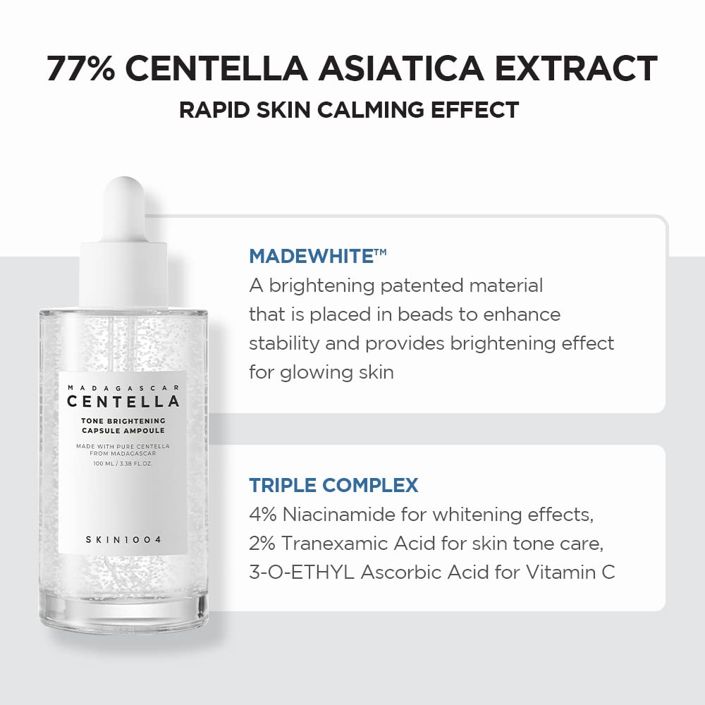 Skin1004 Madagascar Centella Tone Brightening Capsule Ampoule