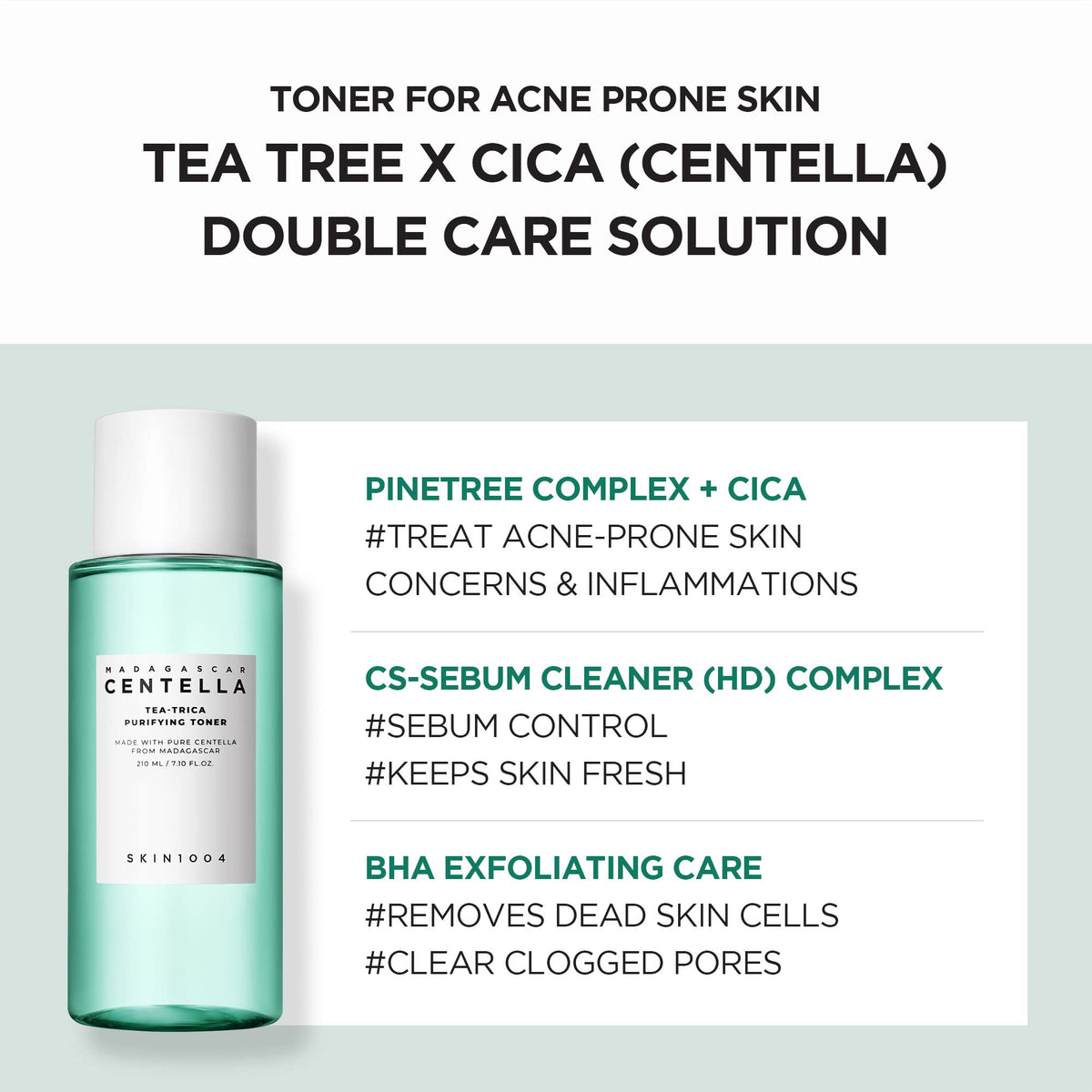 SKIN1004 Tea-Trica Purifying Toner 210ml