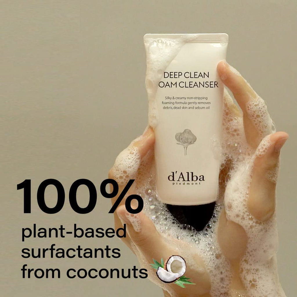 d'alba Piedmont Italian White Truffle Deep Foam Cleanser