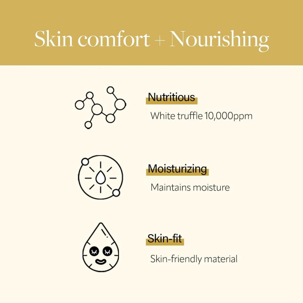 d'alba Piedmont Italian White Truffle Nourishing Mask 5pcs
