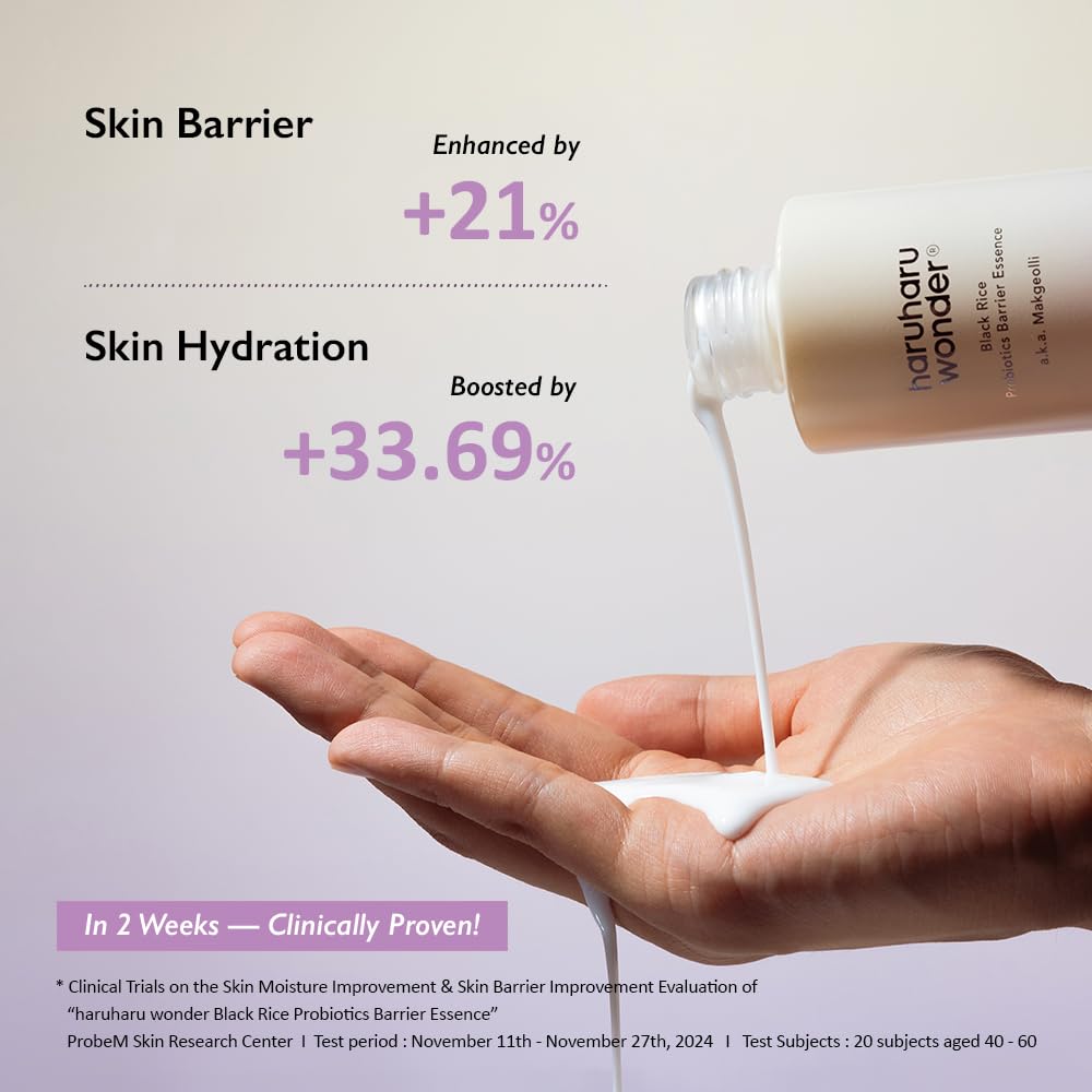 Haruharu Wonder Black Rice Probiotics Barrier Essence 120 ml