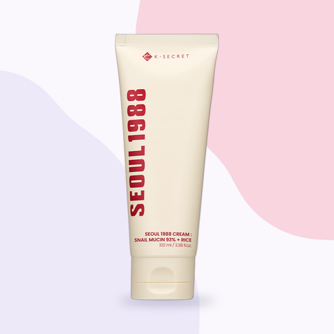 K-SECRET SEOUL 1988 Cream Snail Mucin 93% + Rice 100 ml