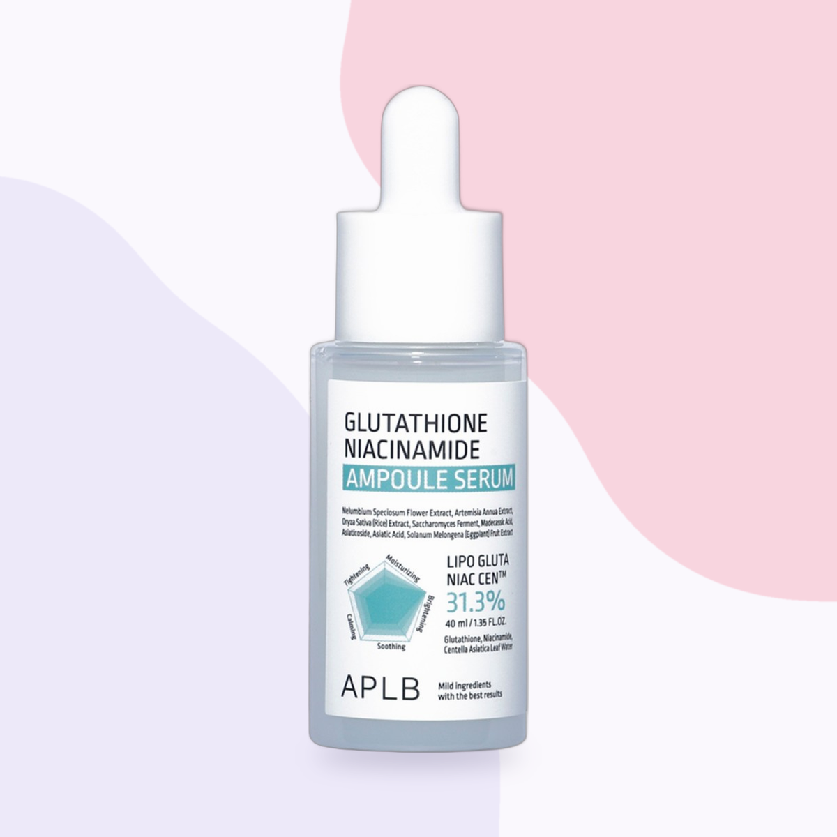 APLB Glutathione Niacinamide Ampoule Serum 40 ml