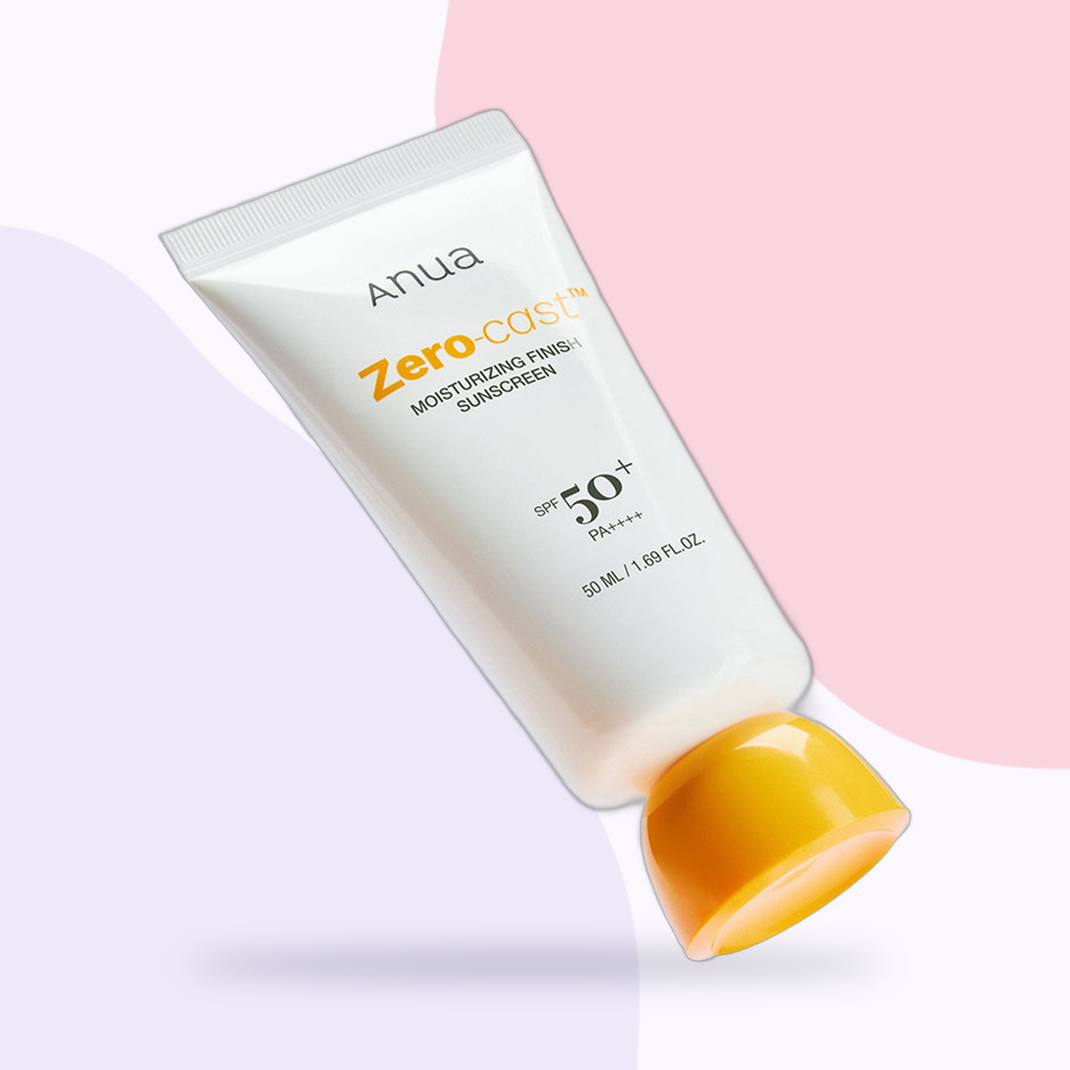 anua zero cast moisturizing finish sunscreen